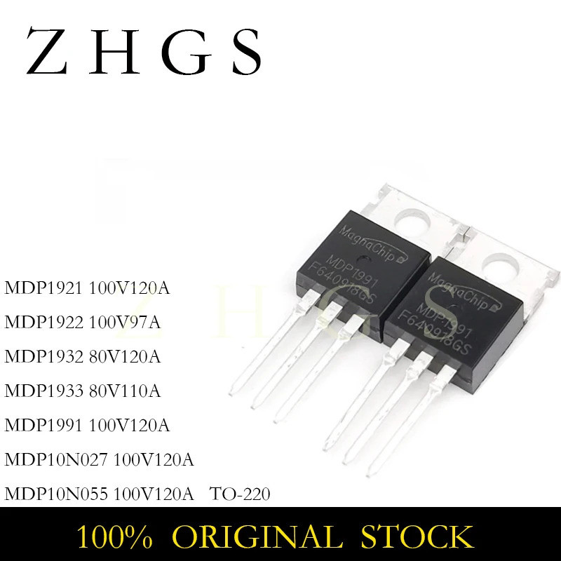 5 CHIẾC MDP1921 MDP1922 1932 1933 1991 10N027 10N055 TO220 MOS TRANSISTOR TO-220 Hiệu Ứng Trường Tra