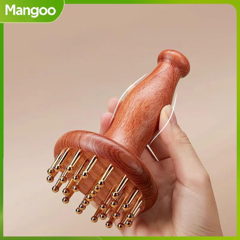 [xoài] Dụng cụ massage Gua Sha bằng gỗ cầm tay Ne Leg Body Meridian Massage bạch huyết Giảm đau mô s