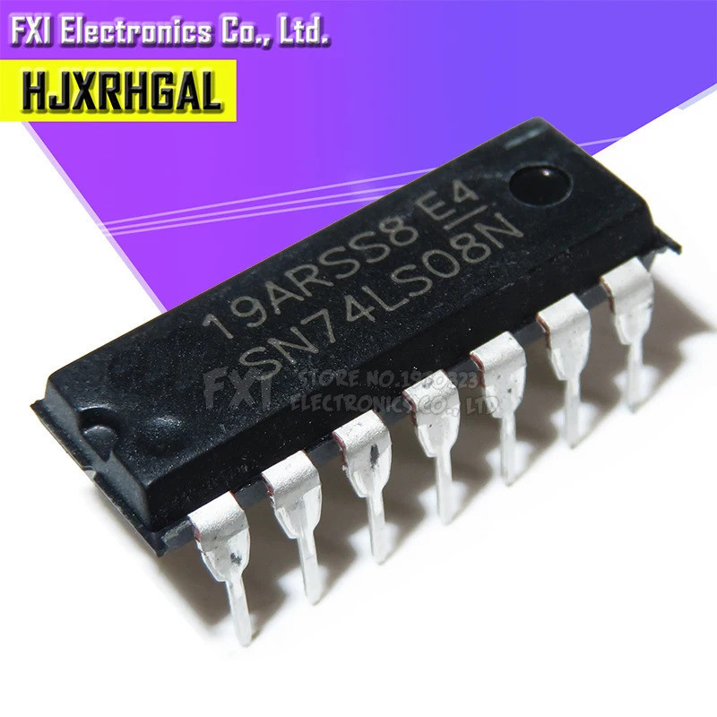 100 CÁI SN74LS08N SN74LS08 DIP14 HD74LS08P 74LS