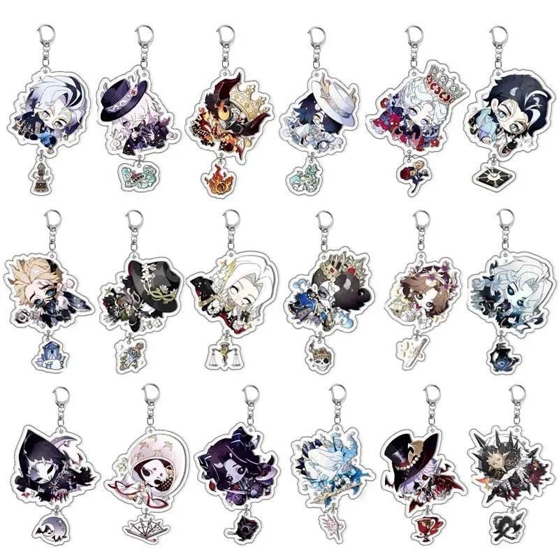 Identity Ⅴ Game Ithaqua Alva Lorenz Fool's Gold Joseph Desaulniers Acrylic Keychain Cartoon Figures 