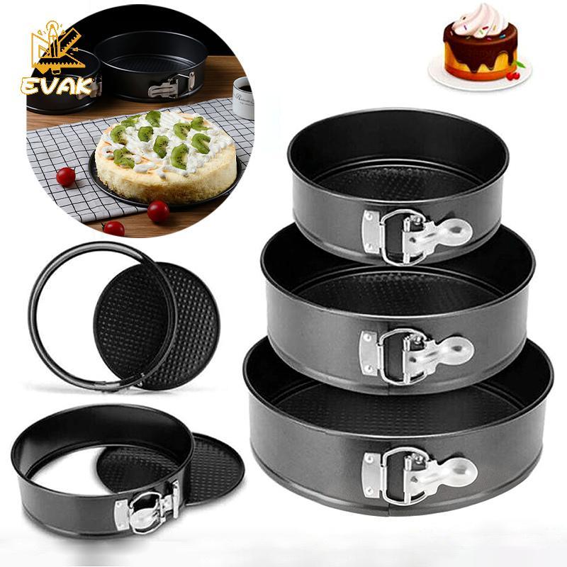 Alittlesetrtu 6 Inch Springform Cake Pan Tròn Springform Baking Pan Loable Mousse Baking Tool để sử 