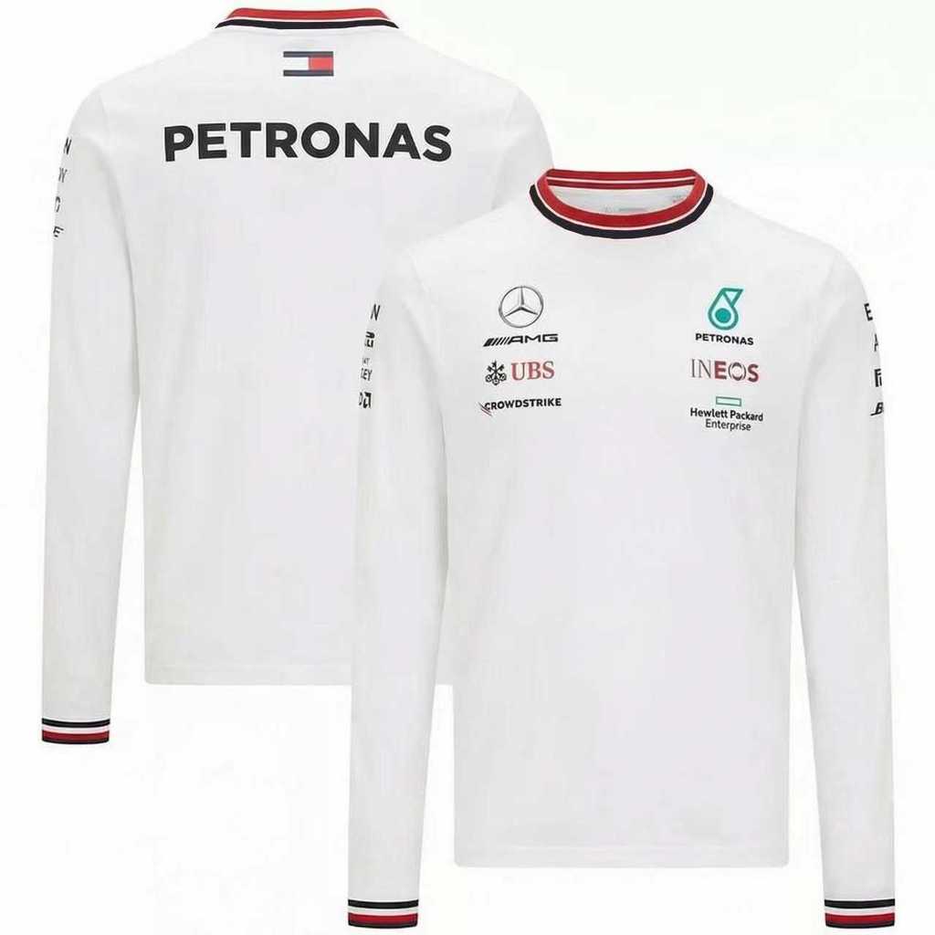 2026 Bộ đồ đua F1 mới + Áo đua Mercedes Team F1 + Áo thun dài tay nam nữ mùa hè
