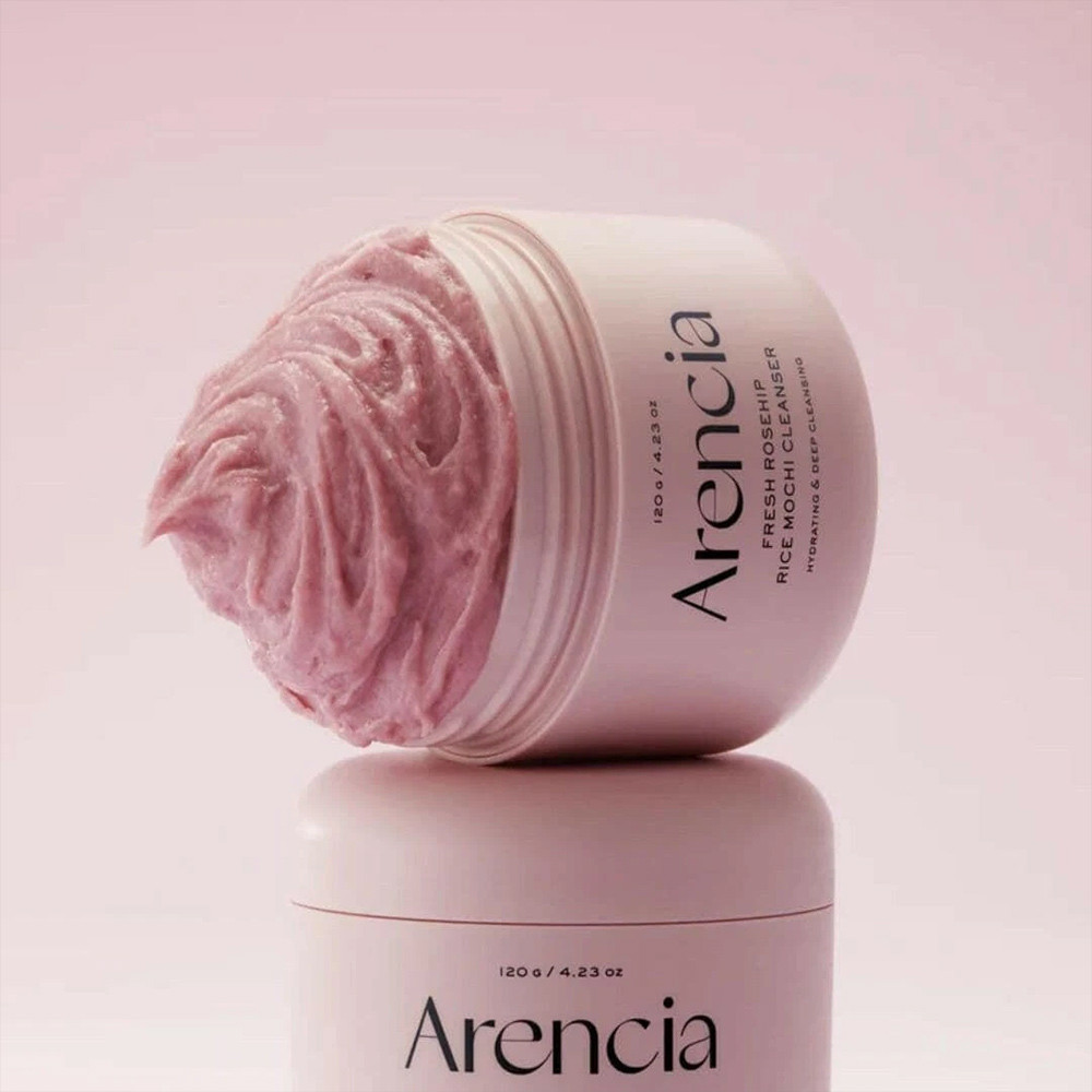 Arencia Rice Mochi Cleanser 120g Rosehip / BLUE HYSSOP