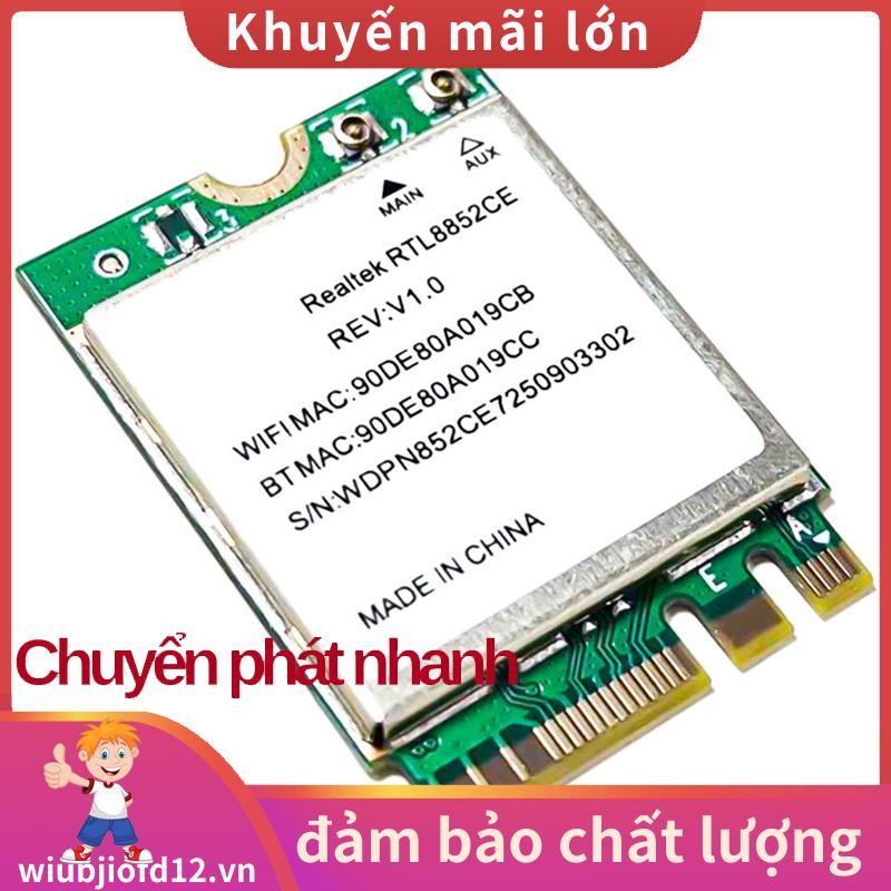 Card mạng WiFi 6E 5400Mbps RTL8852CE M.2 2230 Bluetooth 5.3 Bộ chuyển đổi không dây Tri Band 2.4G / 