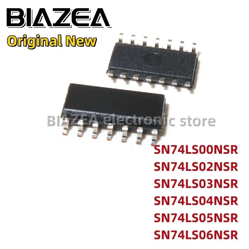 5 CÁI SN74LS00NSR SN74LS02NSR SN74LS03NSR SN74LS04NSR SN74LS05NSR SN74LS06NSR SOP14 Chip IC