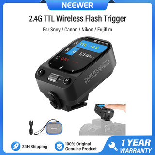 NEEWER QZ TTL Wireless Flash Trigger cho Canon Sony Nikon Fujifilm NEEWER Flash Godox Flash