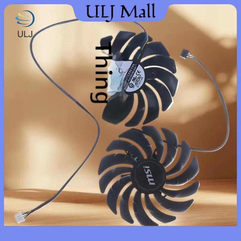 Quạt Card Video ULJ Cho MSI GeForce RTX 3070 3060 3060Ti VENTUS 2X OC 95MM PLD10010S12HH RTX3060 RTX
