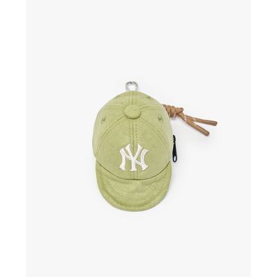 MLB - Móc khóa túi xách Basic Suede Ball Cap_3APOD016N-50GNL