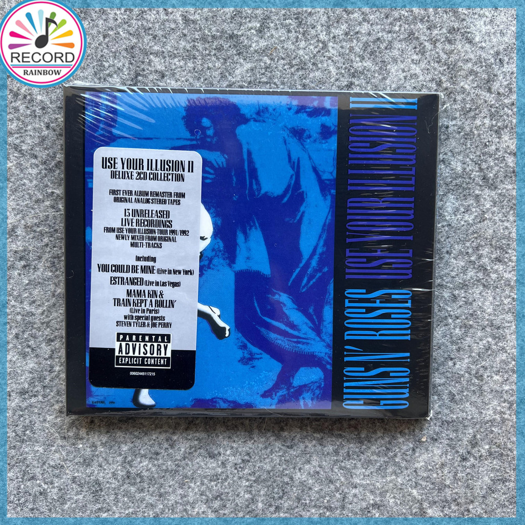 Guns N Roses Use Your Illusion II 2CD Album [Đã niêm phong] PH2 hoàn toàn mới