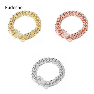 Fudeshe Tay FUDESHE Đính Kim Cương Lấp Lánh Sang Trọng Thời Trang Cho Nam