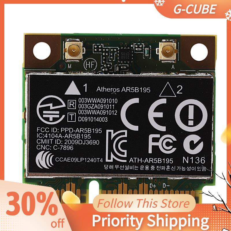 AR9285 AR5B195 150M + BT3.0 Thẻ không dây PCI-E nửa Mini SPS:593127-001 592775-001 cho 430 431 435 4