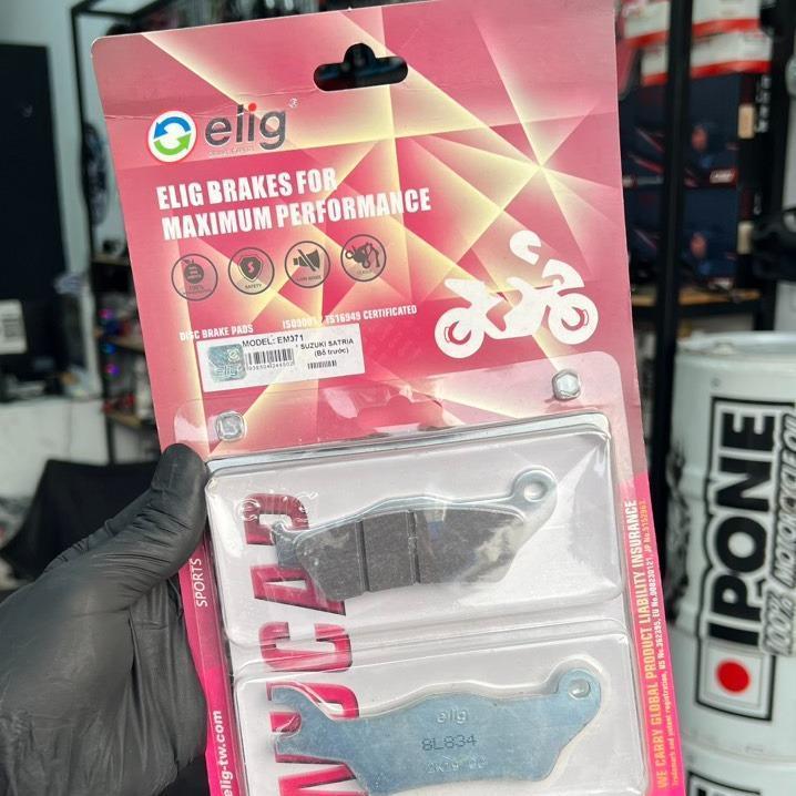 [MTVV] Bố thắng dĩa, má phanh dĩa ELIG EM371 NUCAP SPORT Dùng cho Satria 150 FI, Raider 150 FI GSX B