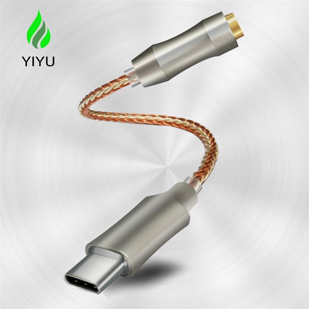YIYU Bộ giải mã âm thanh khuếch đại tai nghe YIYU, Bộ chuyển đổi loại C sang 3,5 mm CX31993 Bộ giải 
