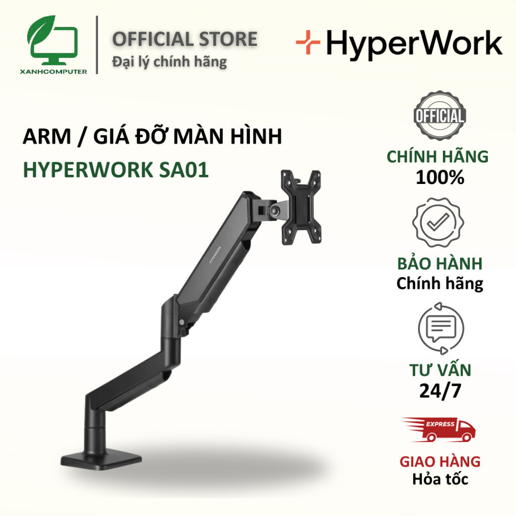 ARM / Giá đỡ màn hình HyperWork Core Arm SA01