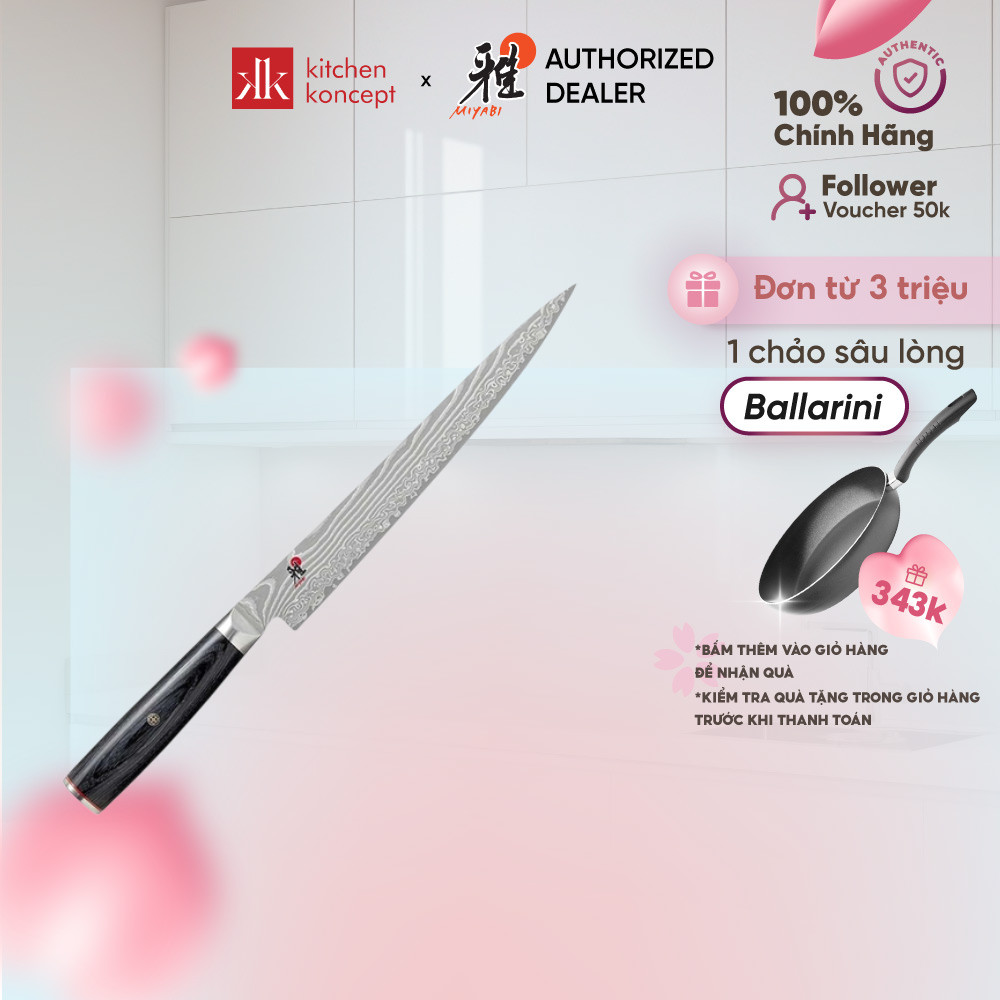 Dao Sujihiki 5000FCD MIYABI - 24cm