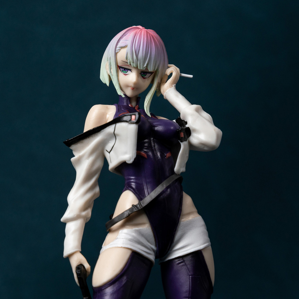 Cyberpunk 2077 Langke Edge Walker FA Đứng Lucy Hình Anime Nhật Bản Mô Hình Hai Chiều