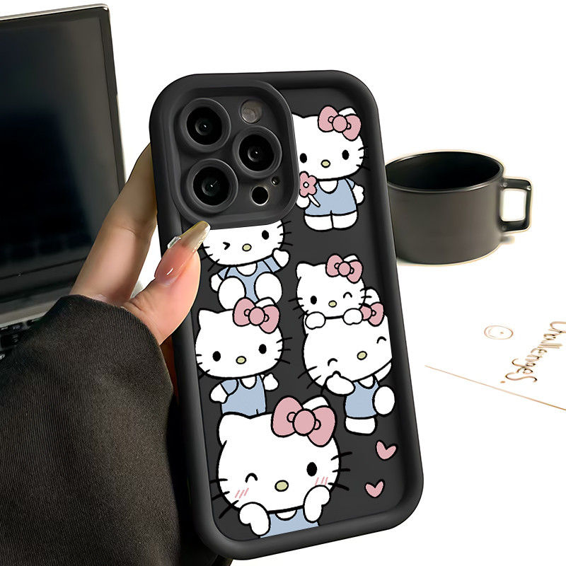 Ốp Lưng cho OPPO A9 2020/A5S/A3S/A3X/A5 pro/A15/A16/A16K/A17 Kiểu dáng Hello Kitty TPU Soft Shell ch