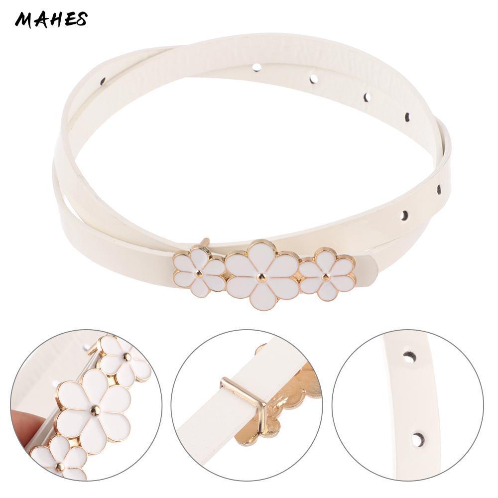 MAHES Lady Belt Morden Girls Sweet PU