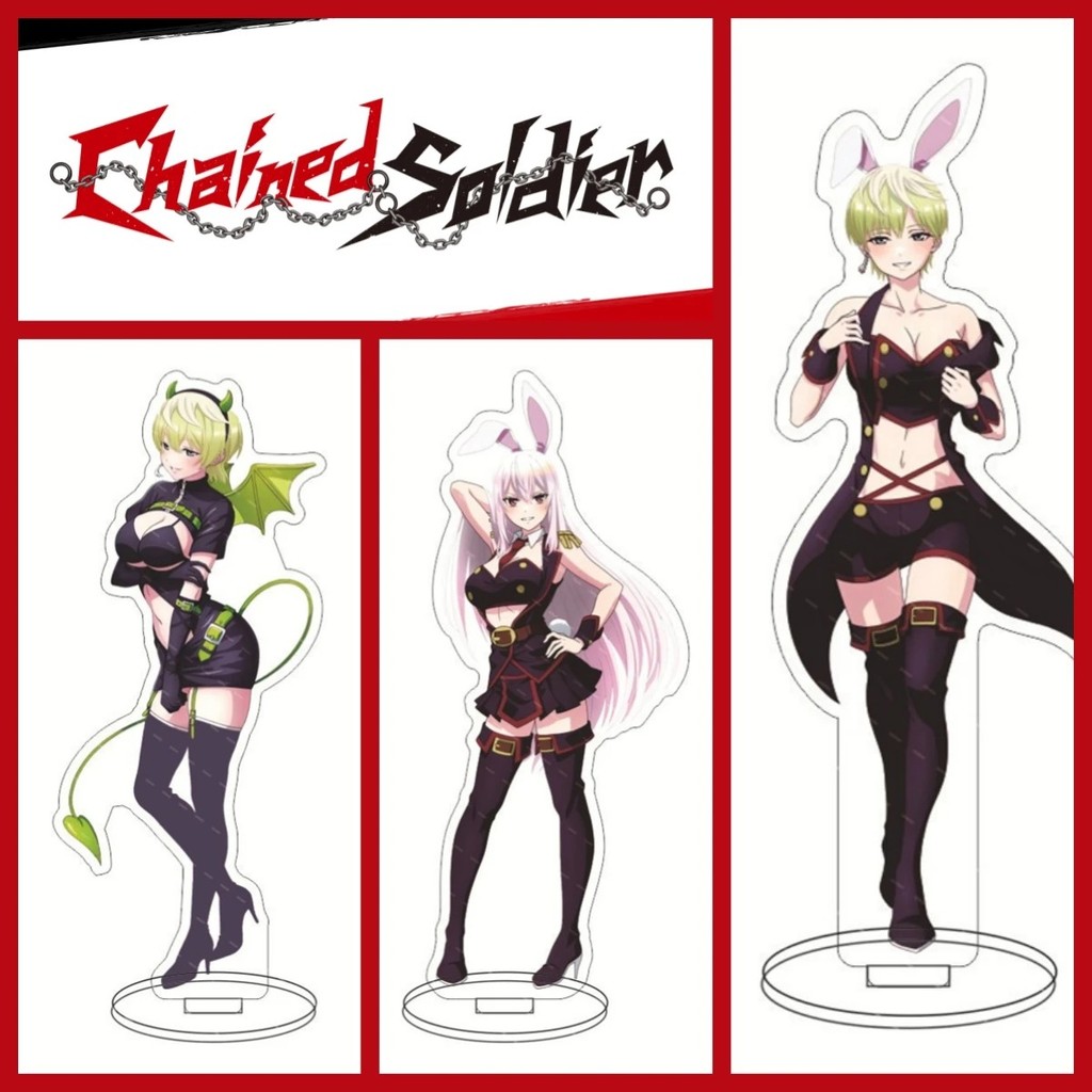Standee anime Chained Soldier Mato Seihei no Slave mô hình mica nhân vật Kyouka Uzen Tenka Izumo tra