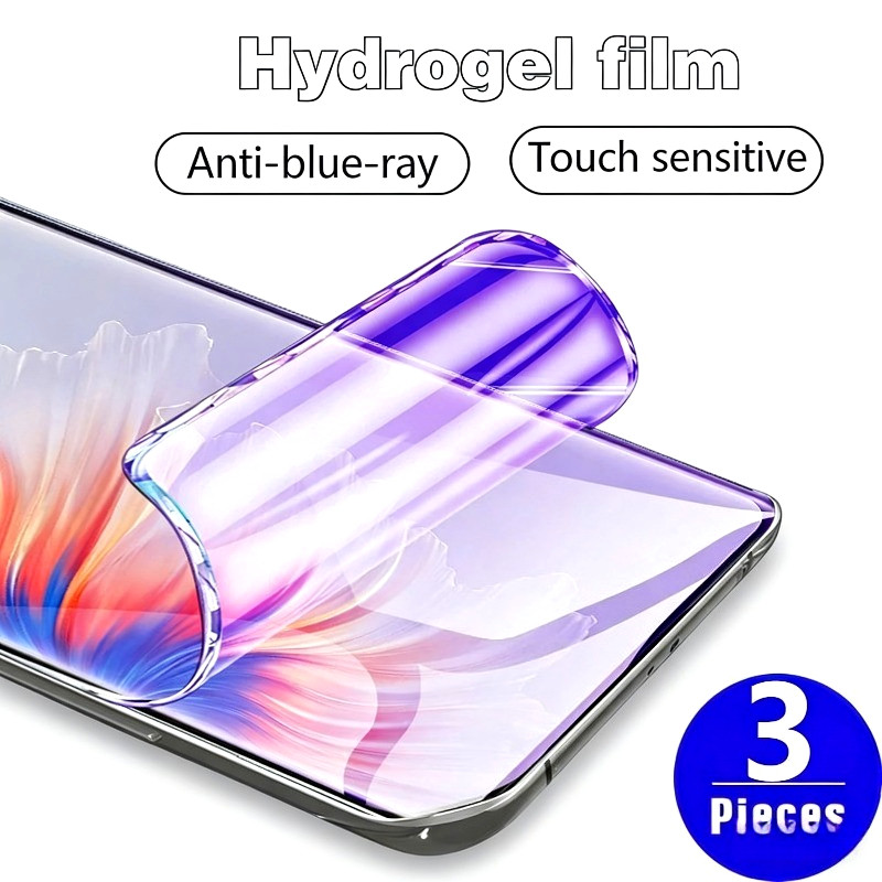 3 Phim Hydrogel Mềm HD Cho Oukitel C57s C57 C53 C51 C50 C17 Pro Chống Gián Điệp Riêng Tư Chống Ánh S