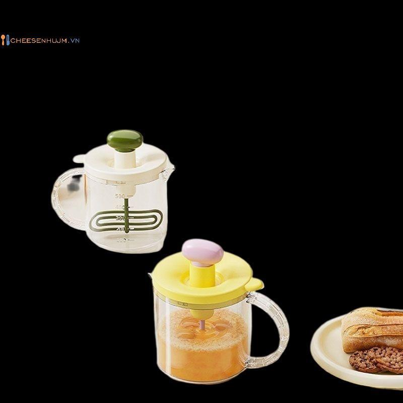 Cs Home Egg Cup Hướng dẫn sử dụng Dụng cụ ép bánh trứng thiết yếu Churn Home Kitchen Cream Whipper Đ