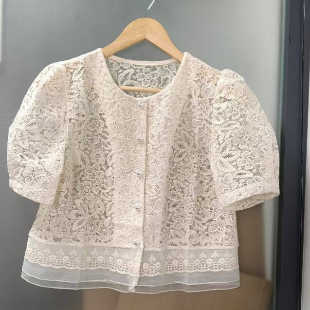 Áo Bolero Ren Hiện Đại Filipiniana Barong - Áo Sơ Mi Top Lấy Cảm Hứng Từ Trang Phục Châu Á