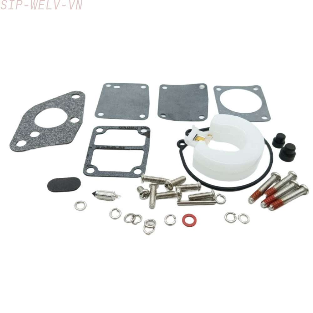 {WELV}Outboard Carburetor Precision Machining Easy Installation Complete Gasket Set