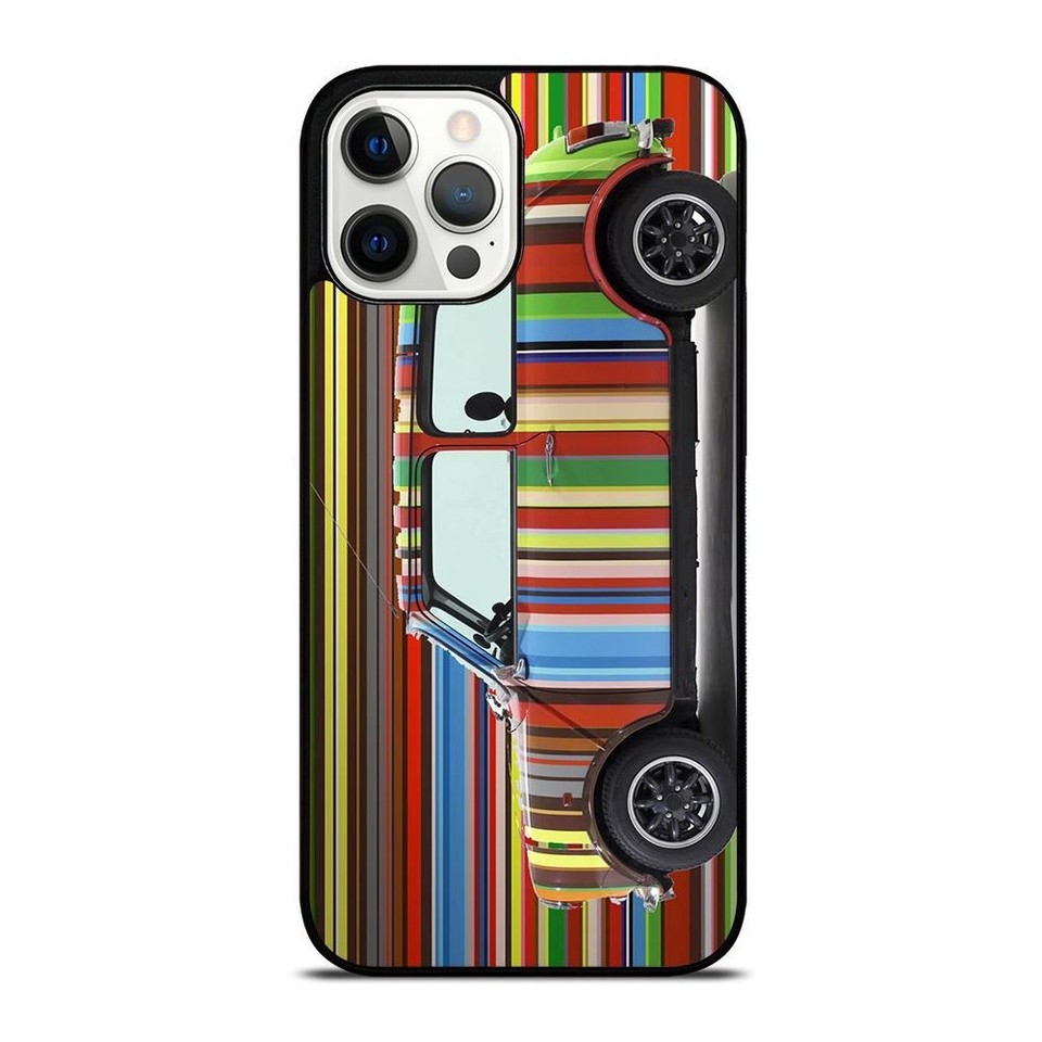 Ốp lưng Paul Smith Mini Cooper IPhone Vỏ bảo vệ IP 16 17 Pro Max Plus XR