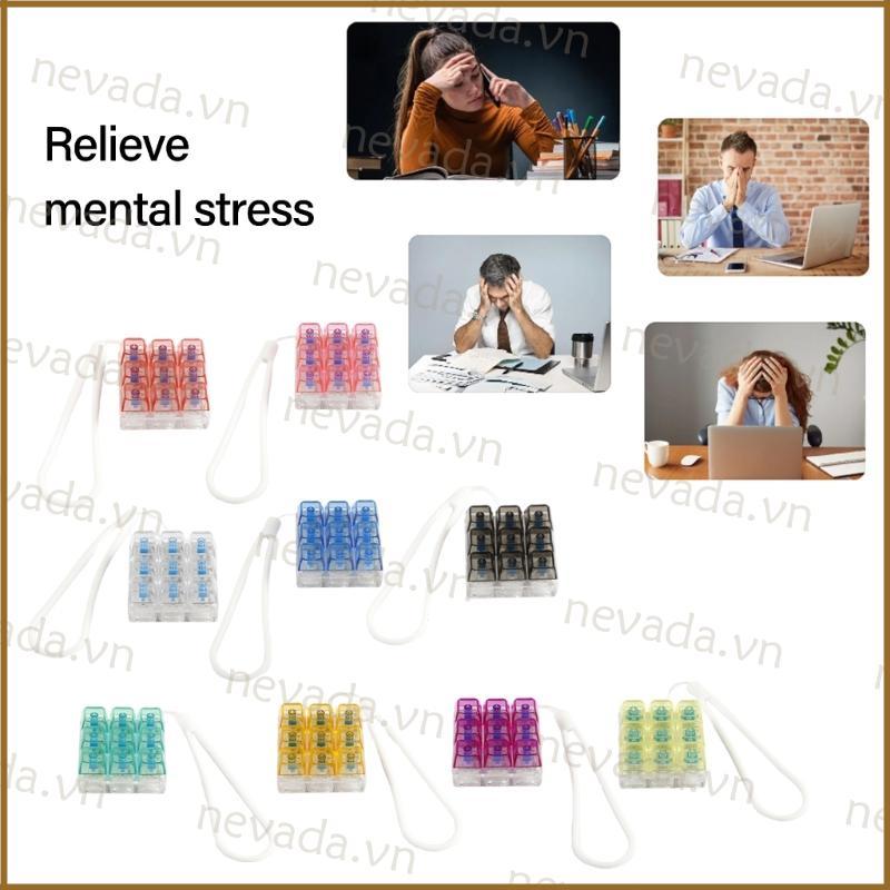 Nev ♕ 9 Key Mechanical Keyboard Switches Test Keycap Đồ chơi giảm căng thẳng