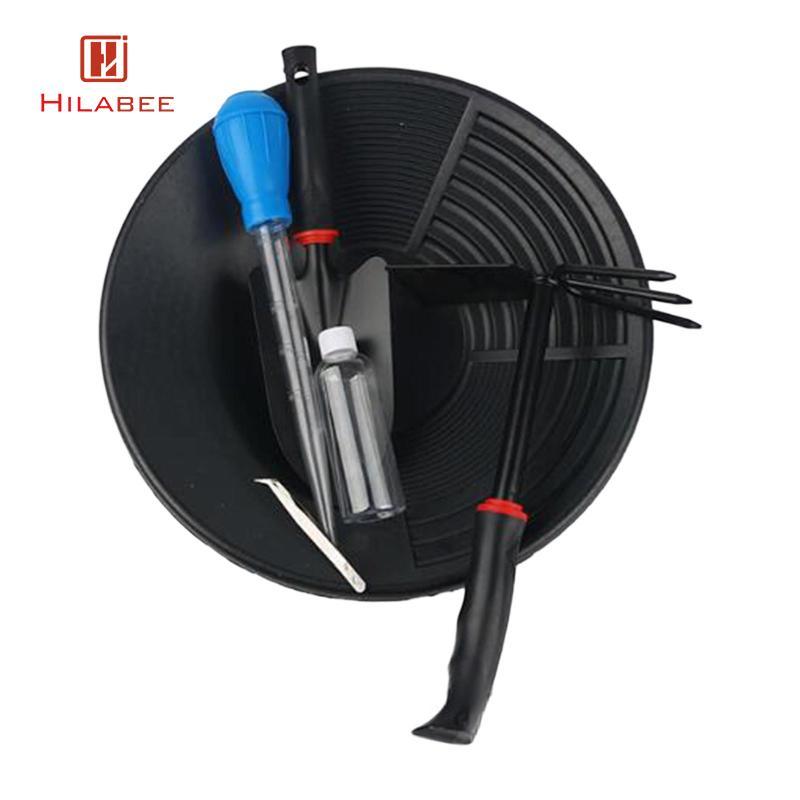 Bộ chảo vàng Panning Bedrock lộ lý tưởng cho người mới bắt đầu khai thác dễ dàng hơn