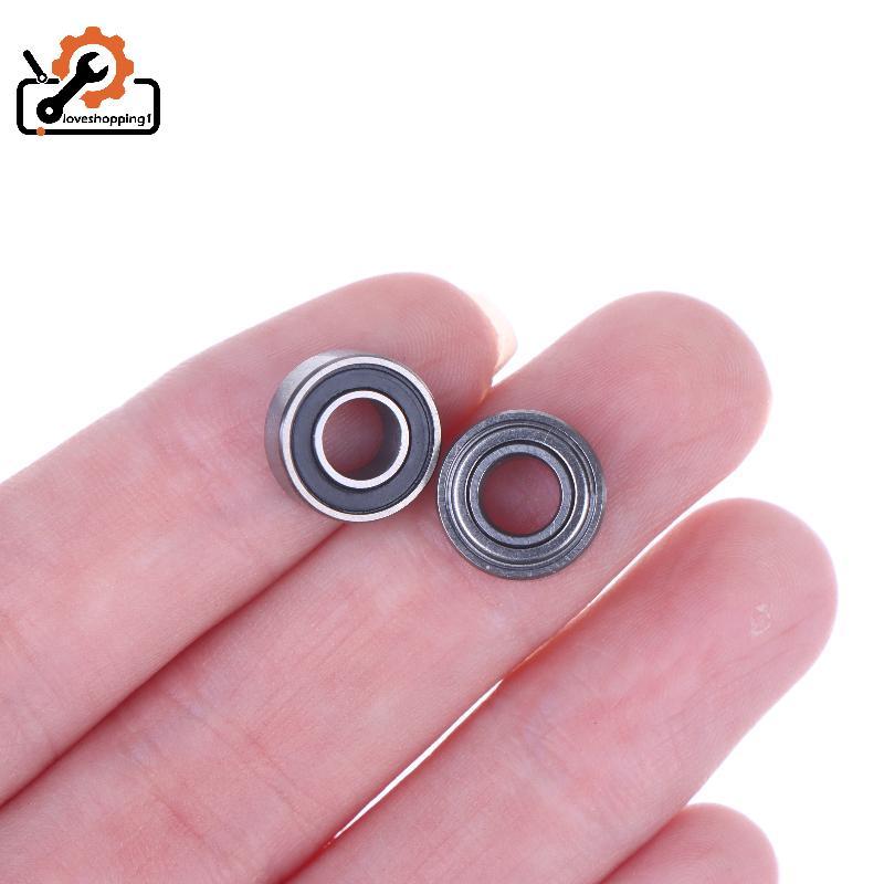 [LOV] 10 Vòng bi cao su kín MR115 2RS 5 * 11 * 4mm MR115ZZ RC Xe thu nhỏ Vòng bi DIY Phụ kiện [OV]