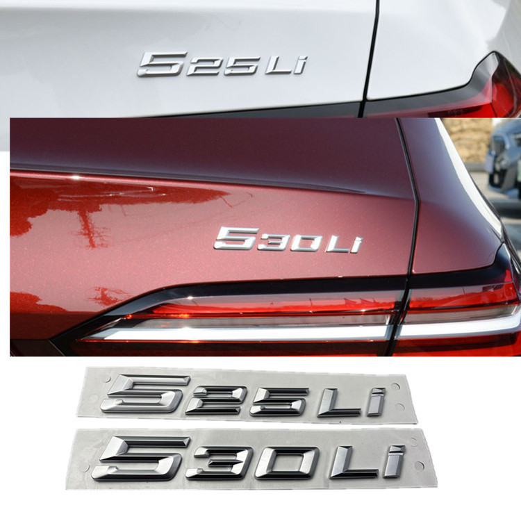 Thích Hợp Cho 24 Xe BMW525LI 530LI Logo Từ Logo Logo Đuôi Logo Logo Logo Logo Phía Sau Phong Cách Mớ