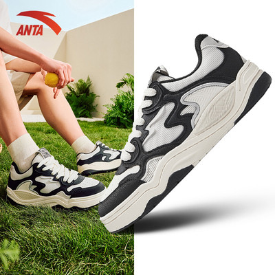 ANTA Giày Thời Trang Thể Thao Nam Flame Giày Sneaker nam nữ đế bằng nhẹ êm 1126B8094