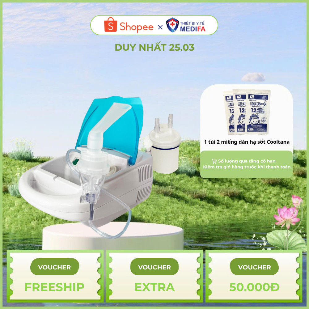 Máy Xông Hút Mũi Họng 2 In 1 ALKATO TL-200 Công Nghệ Nhật Bản, Công Suất Cao, Phù Hợp Cho Gia Đình