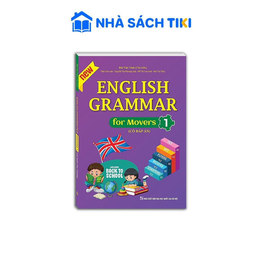 Sách English grammar for Movers 1 (Có đáp án)