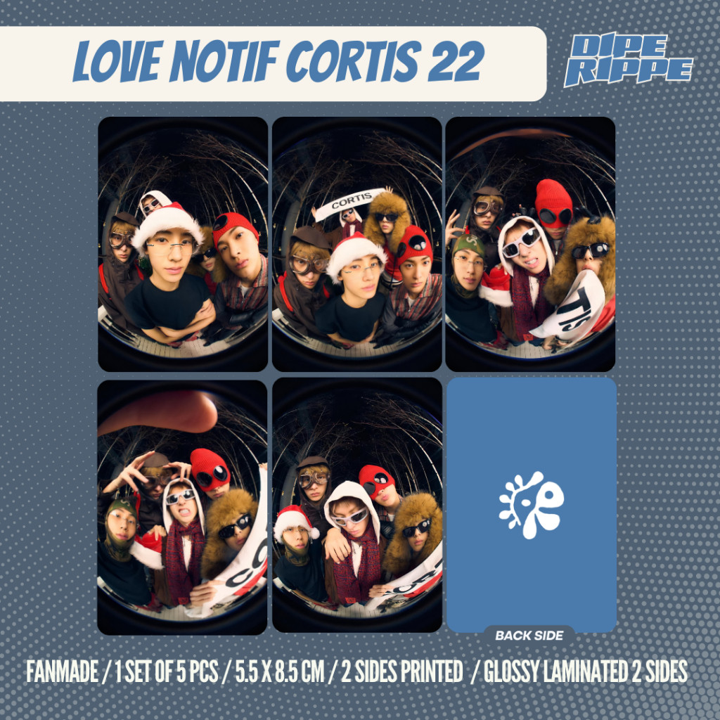 [CORTIS - FULL TEAM] - SET 5 CARD BO GÓC CẢ TEAM CORTIS - COR1- CARD C300 - ẢNH SẮC NÉT