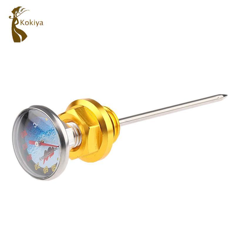 Bình dầu xe máy 14,5cm có nhiệt độ cho xe đạp địa hình 110cc 125cc ATV ATV ATV