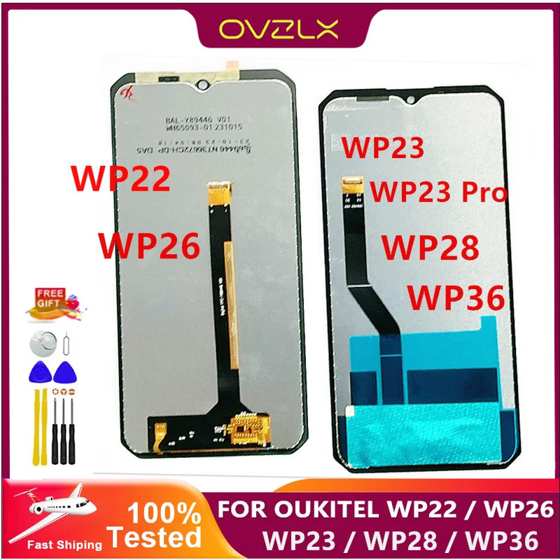 6.52 Inch Cho OUKITEL WP23 WP23 Pro WP28 WP36 WP38 FHD + Màn Hình LCD + Bộ Số Hóa Màn Hình Cảm Ứng C