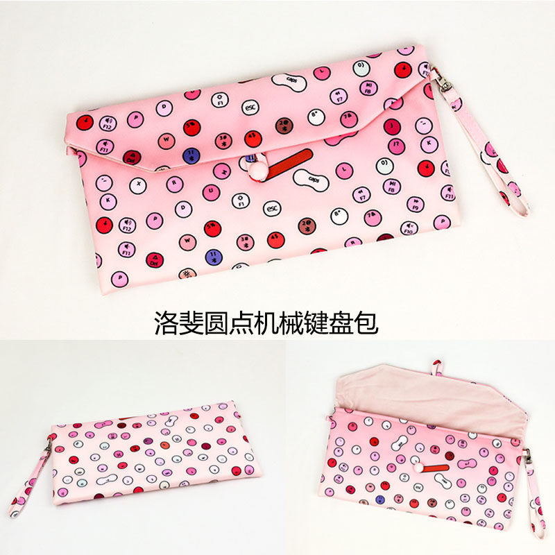 Thích hợp cho Lofree Lofree Dot Nhỏ Son Môi Màu Vàng Vịt Con Công Xanh Không Dây Bàn Phím Cơ Bảo Vệ 