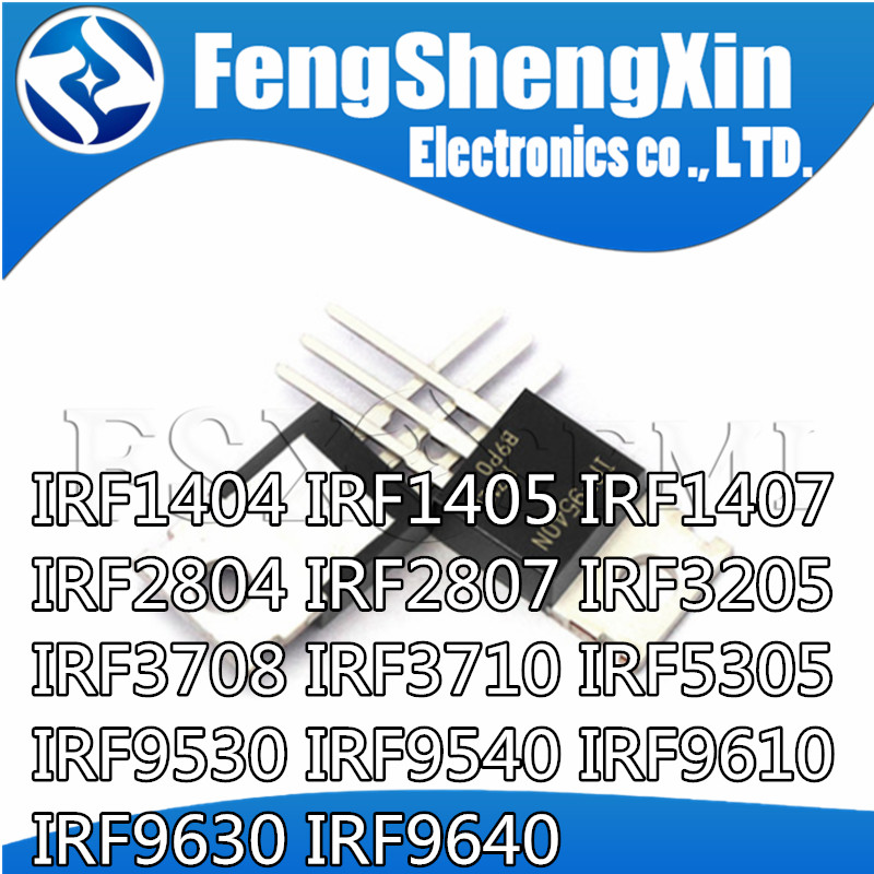 10 IRF9540N IRF9540 IRF9540 IRF96530 IRF96510 IRF9530 IRF9540 IRF96540 IRF96540 IRF3205 IRF1405 IRF1