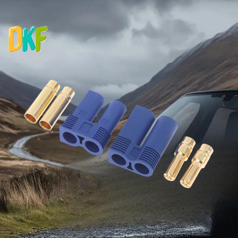 《 DKF-t 》 5 / 10 Cái Nam Nữ Mạ Vàng Chuối Cắm EC5 Bộ Kết Nối Cho RC Circuit Nam Nữ Bullet Phần [Mới]