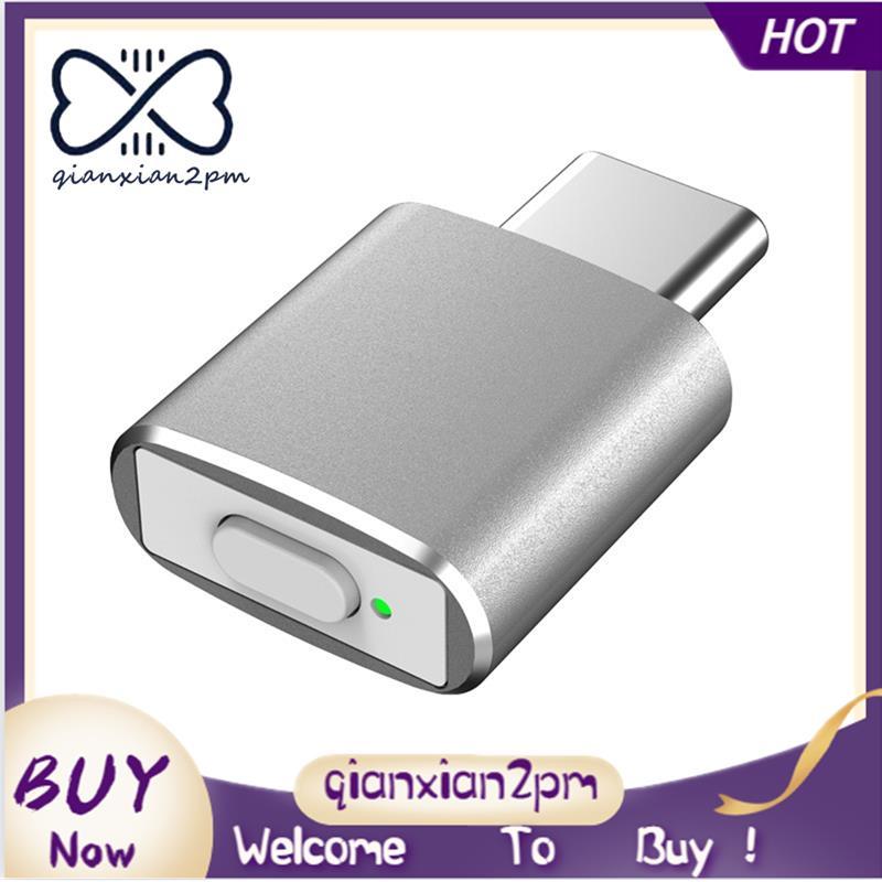 Chuột Type C Mover Jiggler Chuột tự động không thể phát hiện Mover 3 chế độ Jiggle Thiết bị giữ khôn