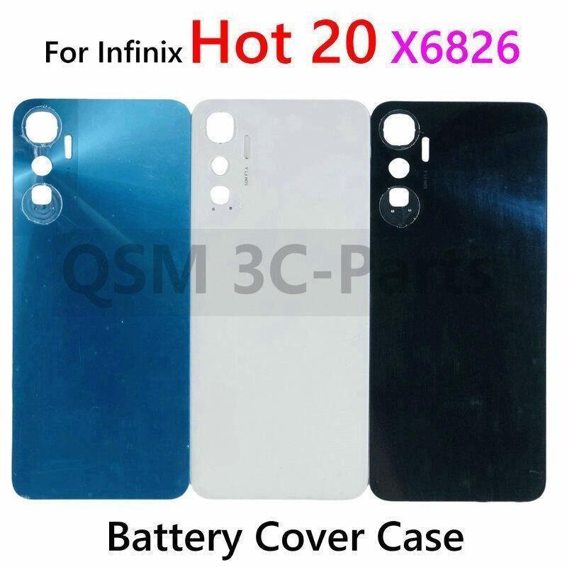 Dành Cho Infinix Hot 20 X6726 X6726B X6726C Ốp điện thoại Pin Vỏ Vỏ Vỏ Vỏ