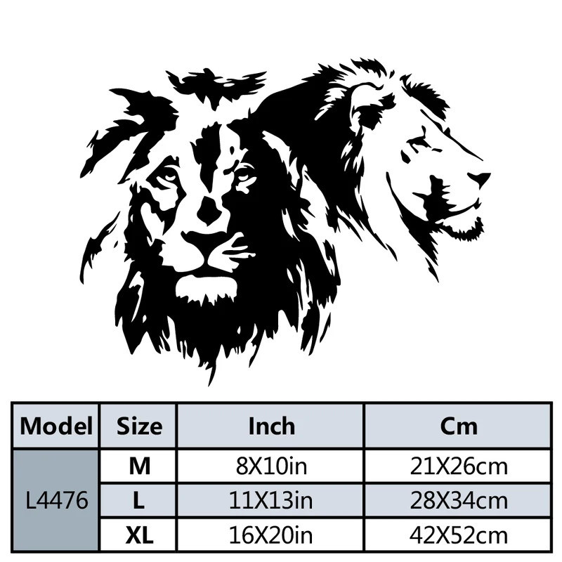 Hot Lion Auto Sticker Phản Quang Chống Thấm Nước Vinyl Ngộ nghĩnh Miếng Dán Phụ Kiện Cho Xe Mazda Cr