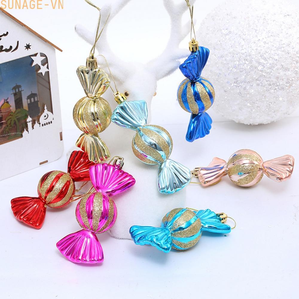 【SUNAGE】Candy Shaped Ornaments Distinctive Festive Flair Holiday Aesthetic Enhancement【HOT Fashion】