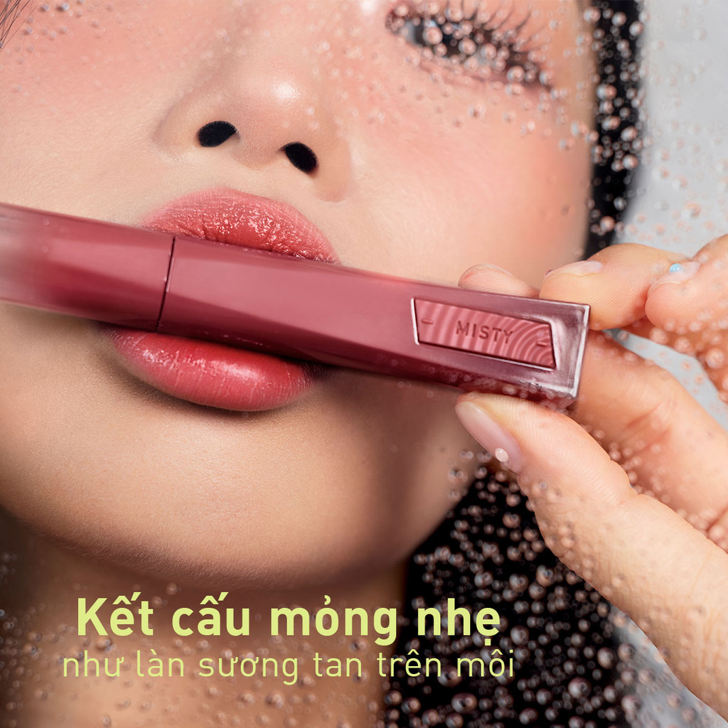 Son Tint Hiệu Ứng Pha Lê 3CE Misty Lip Bare Mỏng Nhẹ Trong Veo, Bền Màu, Mịn Mượt, Không Bết Dính | BigBuy360 - bigbuy360.vn