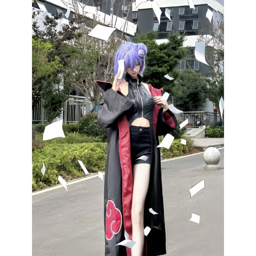 Naruto Konan cosplay - Trang phục phong cách giấy khiêu vũ thiên thần