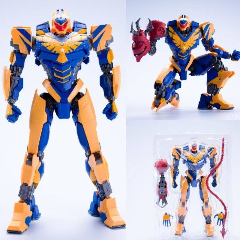 Phiên bản sửa chữa Pacific Rim Atlas Destroyer Black Forbidden Zone Mecha Model Di chuyển Đồ chơi Qu