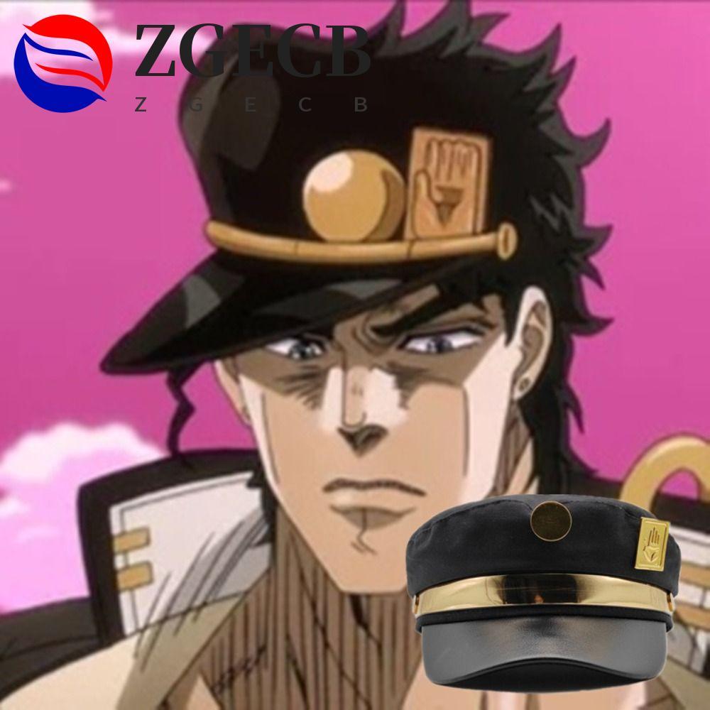 ZGECB Kujo Jotaro Cosplay Flat Top Cap - Thiết kế cá tính dành cho nữ