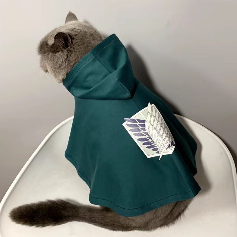 Tấn công Titan Quần áo và áo choàng cho chó Super Hands Full Network Attack on Titan Quần áo cho chó